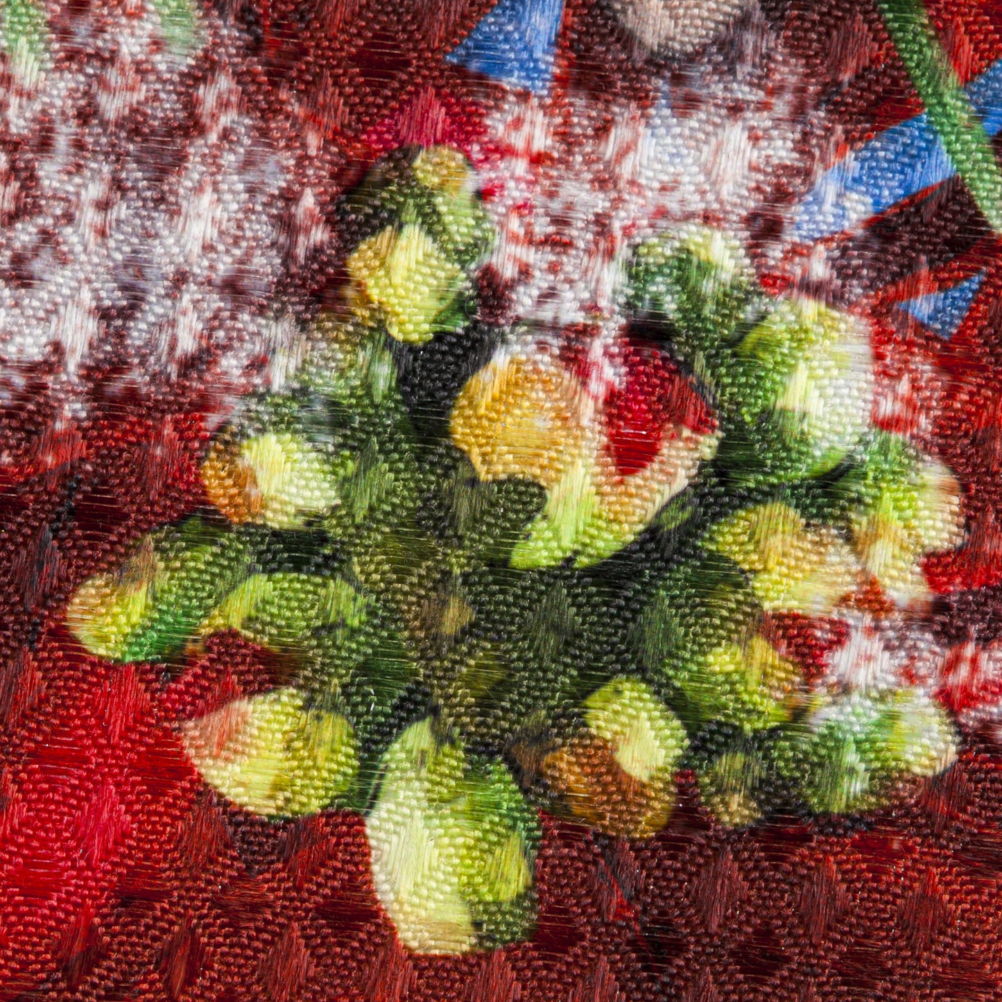 Winter Chickadees Printed Waffle Suede Garden Flag; Polyester 12.5"x18"