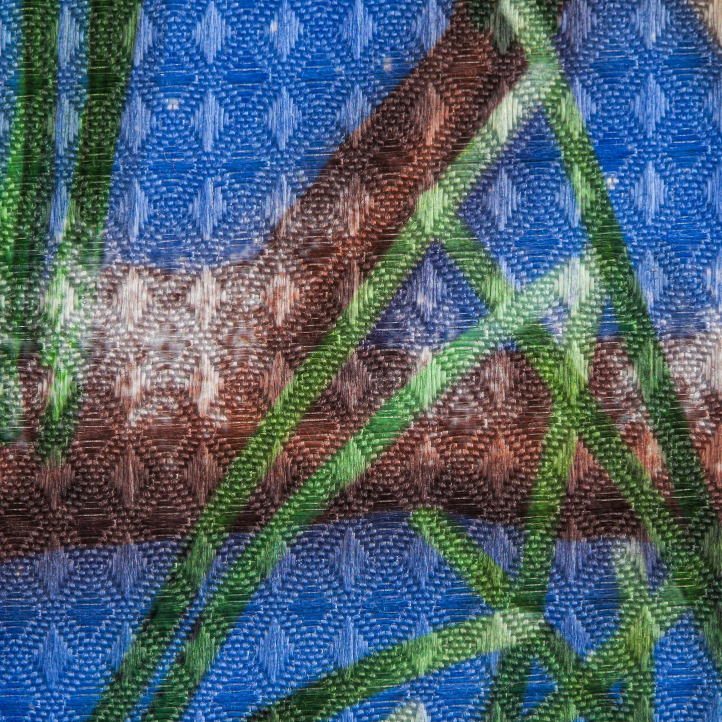 Winter Chickadees Printed Waffle Suede Garden Flag; Polyester 12.5"x18"