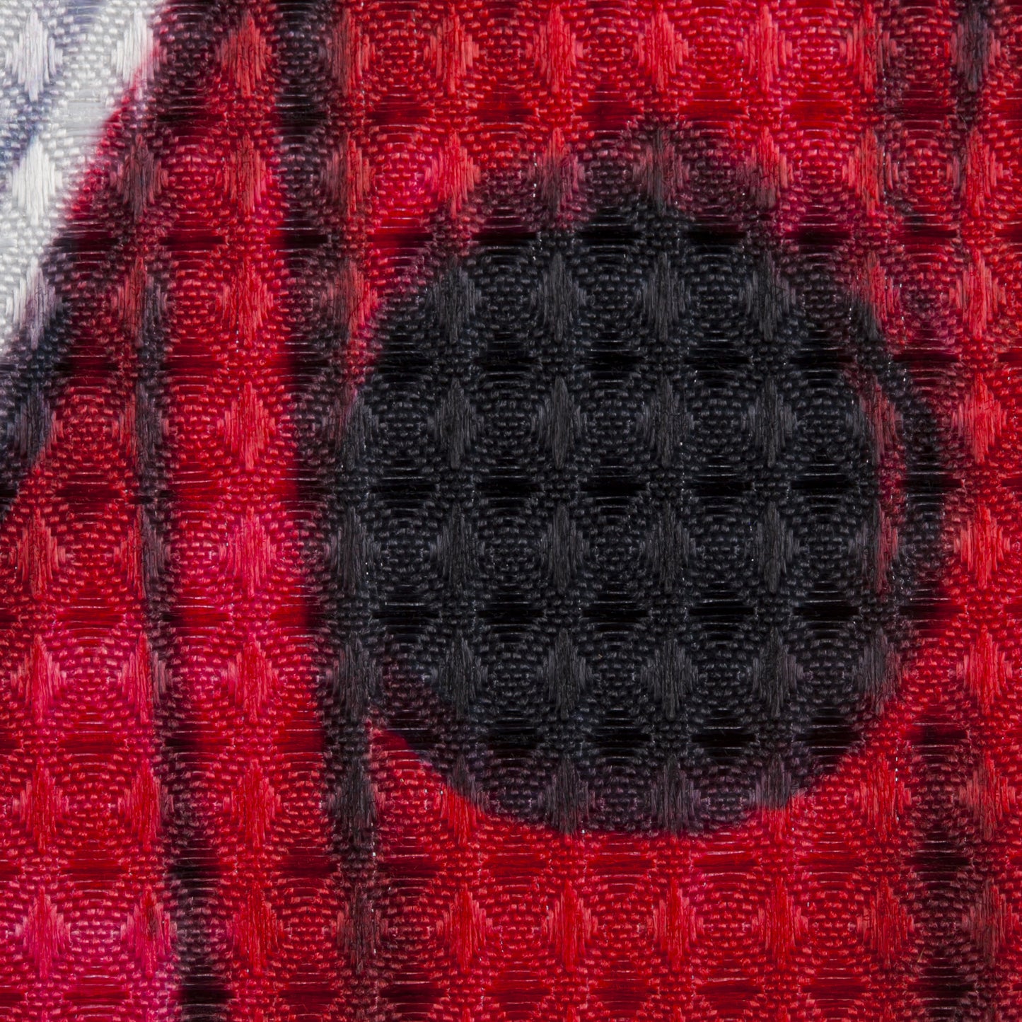 Christmas Cardinal Birdhouse Printed Waffle Suede Garden Flag; Polyester 12.5"x18"