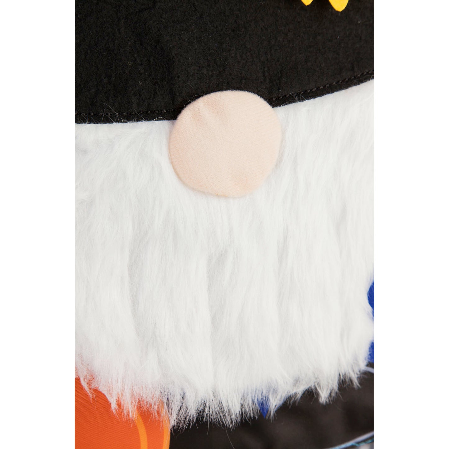 Pilgrim Gnome Applique House Flag; Polyester 28"x44"