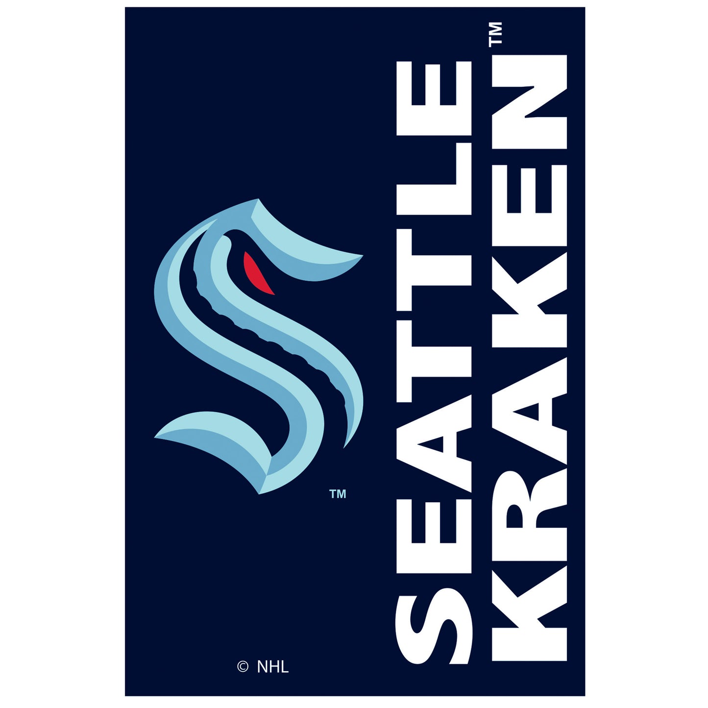 Seattle Kraken House Flag