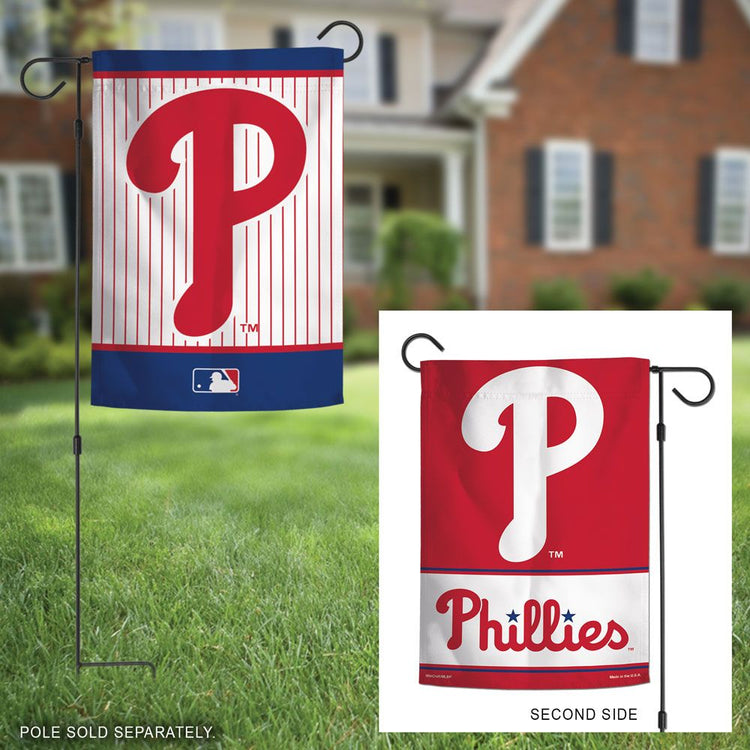 12.5"x18" Philadelphia Phillies Double-Sided Garden Flag