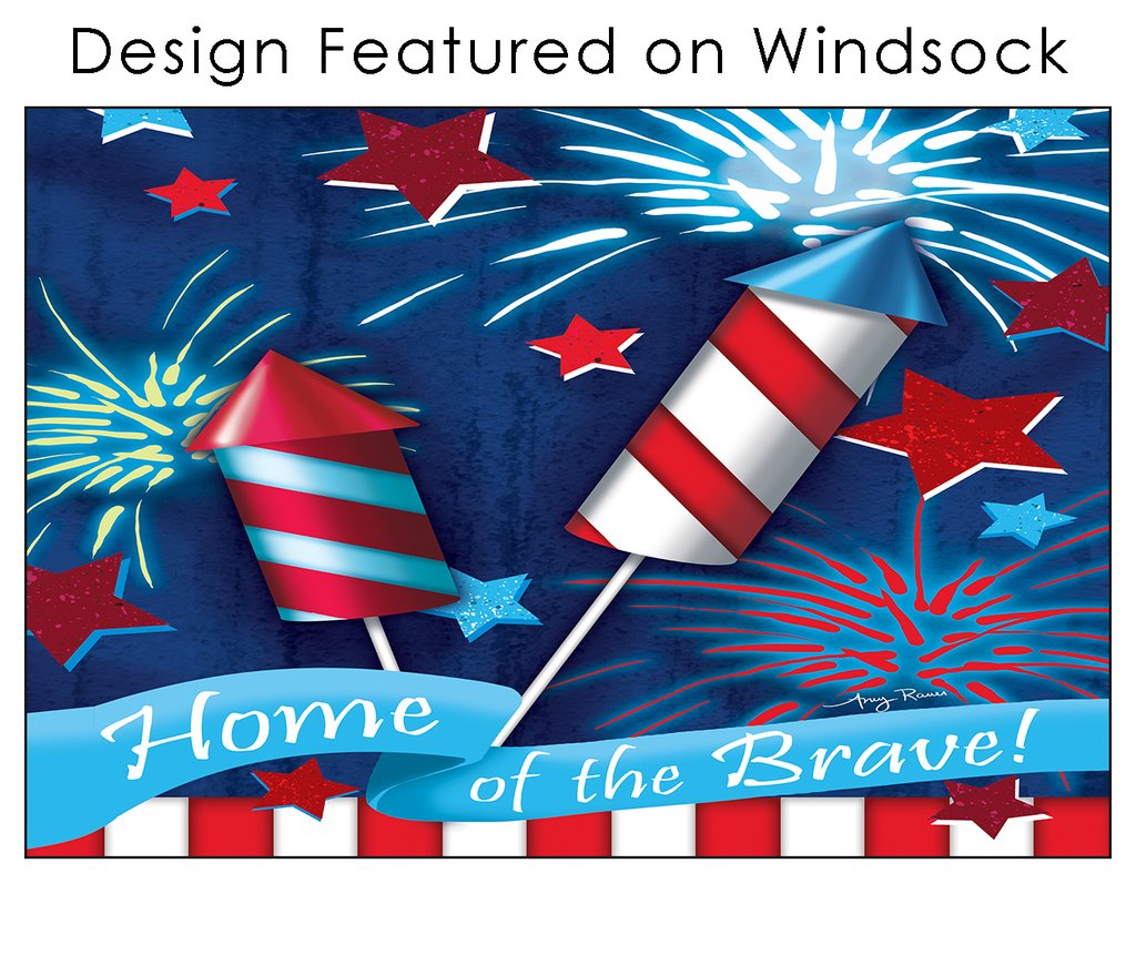 Home of the Brave Windsock