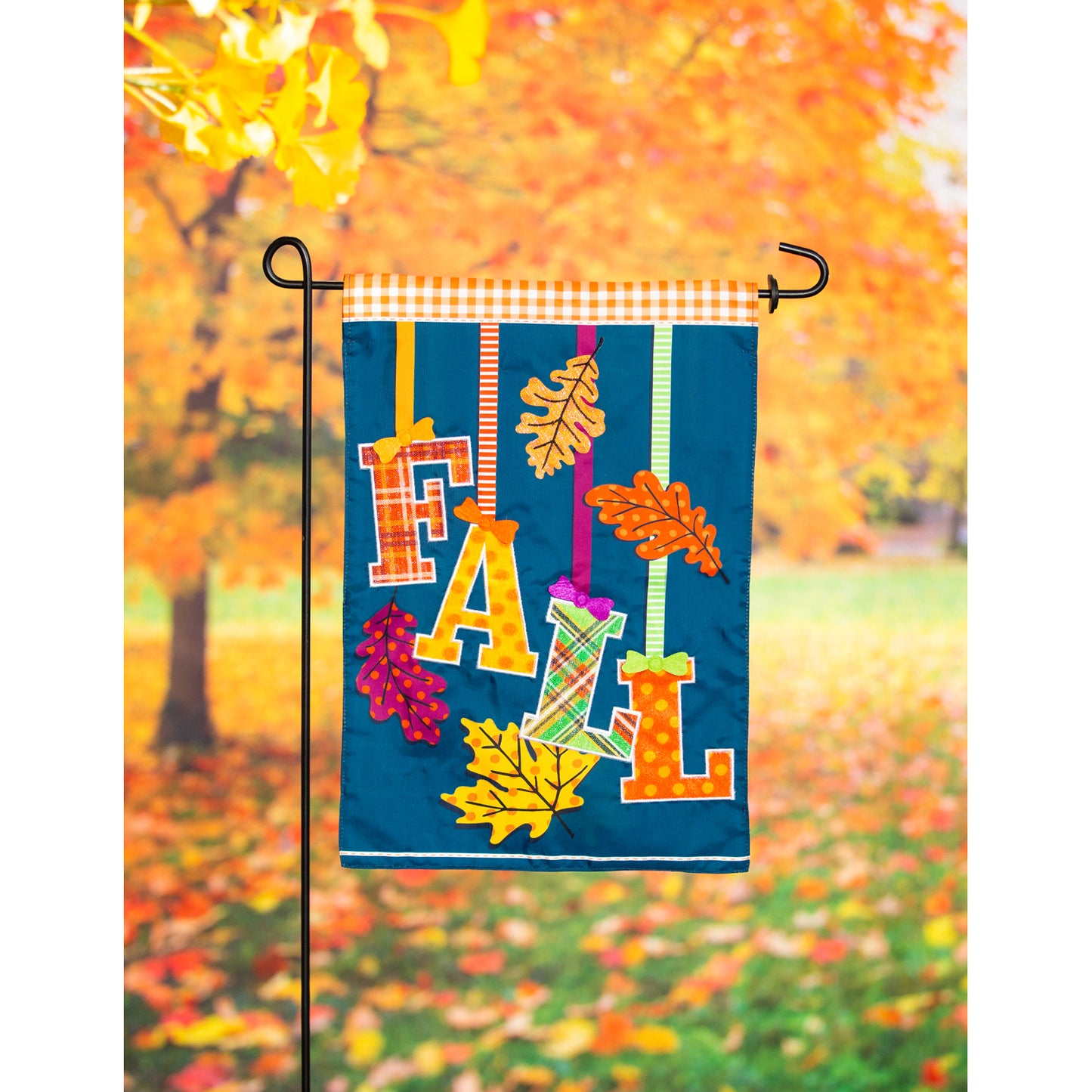 Falling Leaves Garden Flag