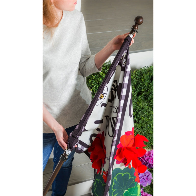 Adjustable Bronze Metal Telescoping House Flagpole