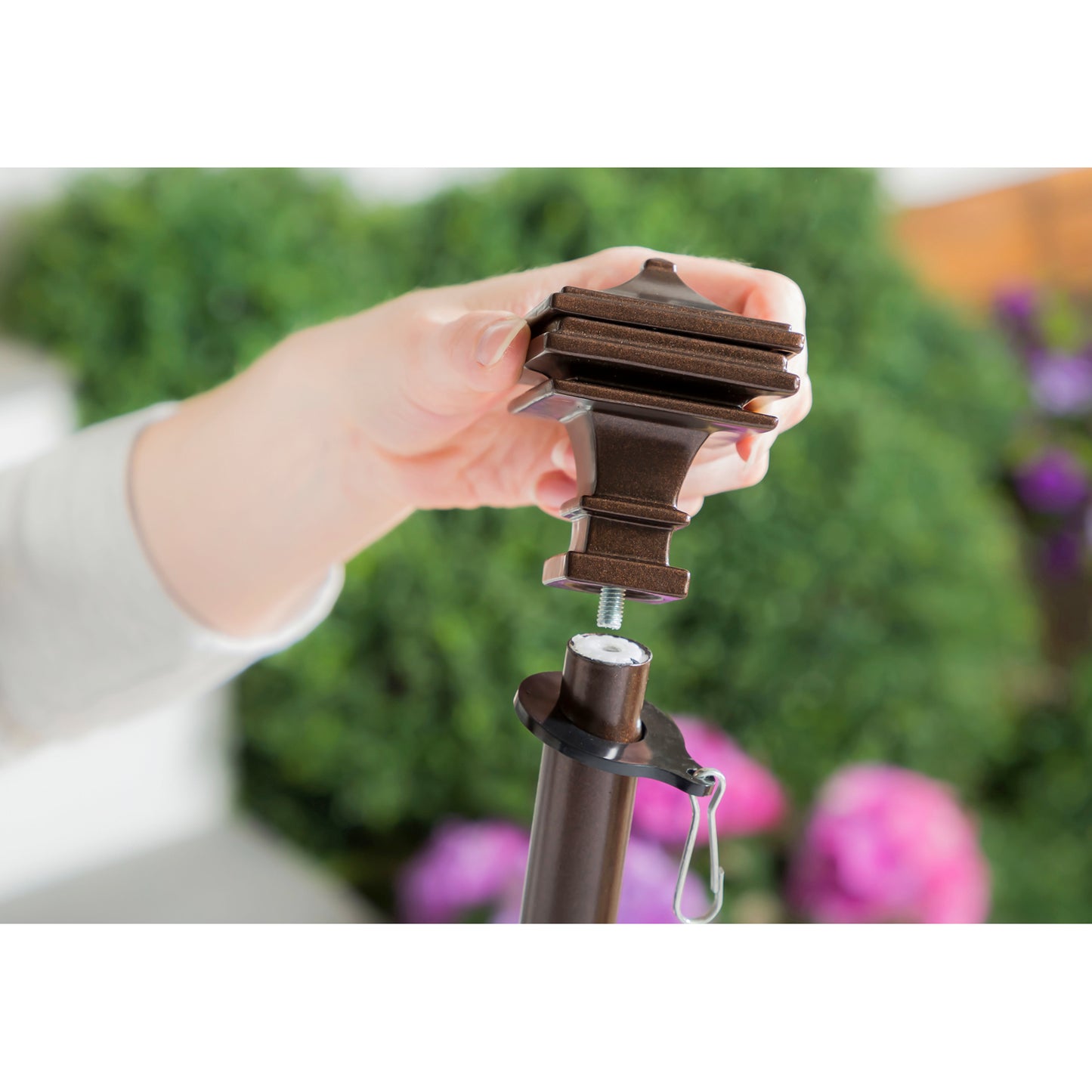 Pagoda Interchangeable Metal Finial for Flagpoles