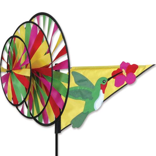 Hummingbird Triple Spinner; Polyester 33"x27"x17"OD