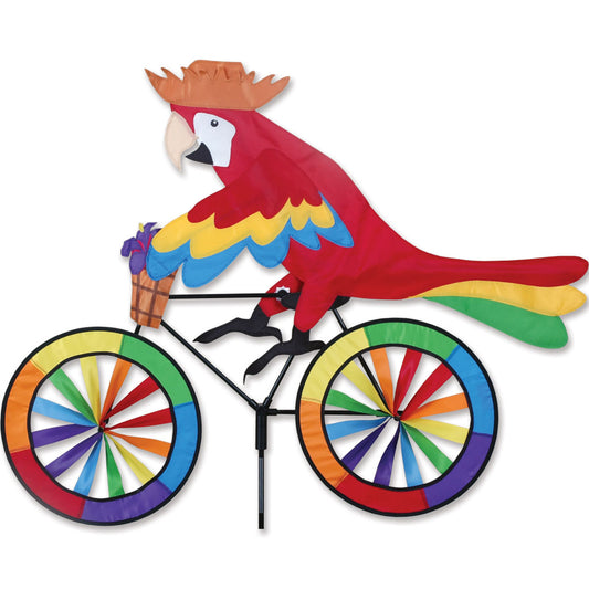 Parrot Seasonal Bicycle Spinner; Polyester 36.5"x29"x12.25"OD