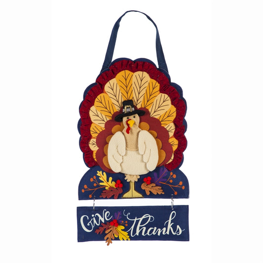 Pilgrim Turkey Door Hanger