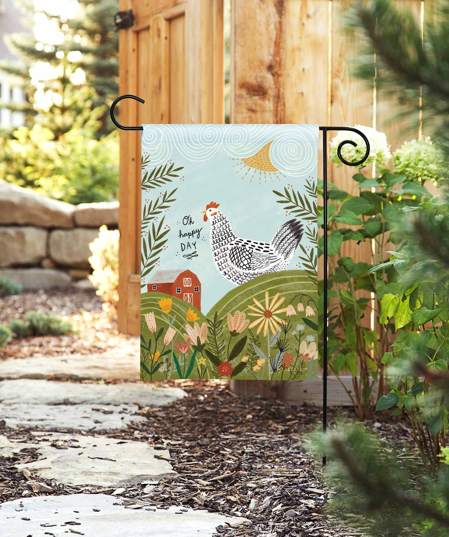 Rise and Shine Garden Flag