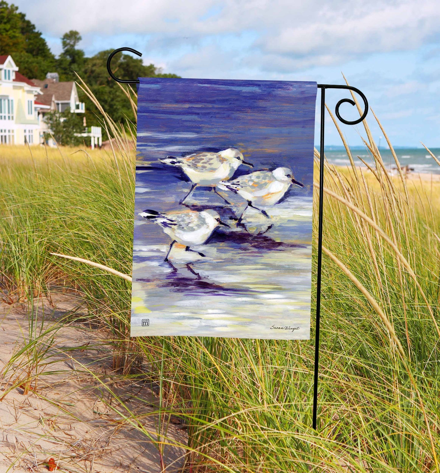 Sandpiper Beach Garden Flag