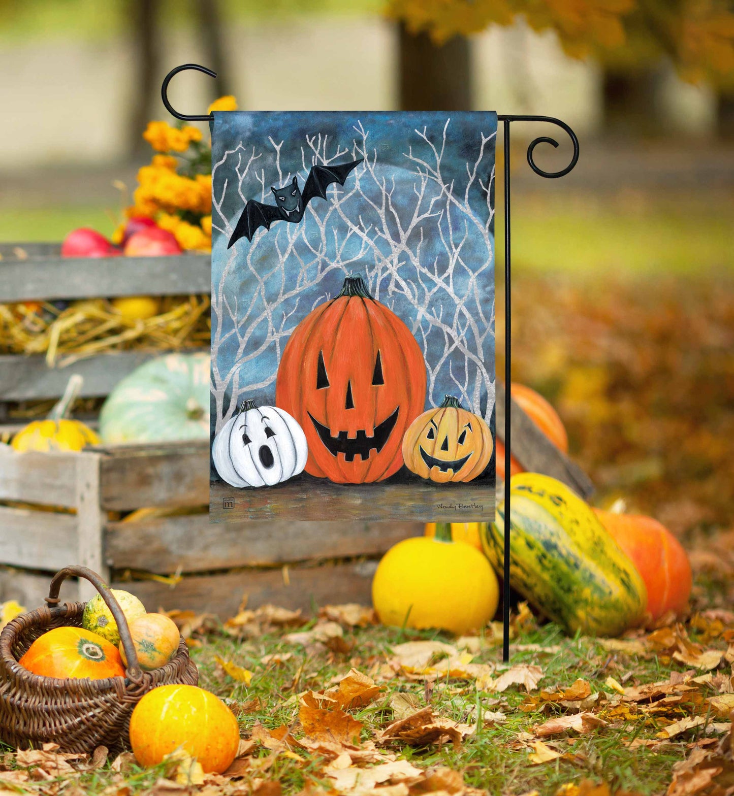 Hallows Eve Garden Flag