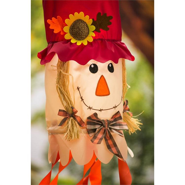 Mrs.Scarecrow Fall Windsock