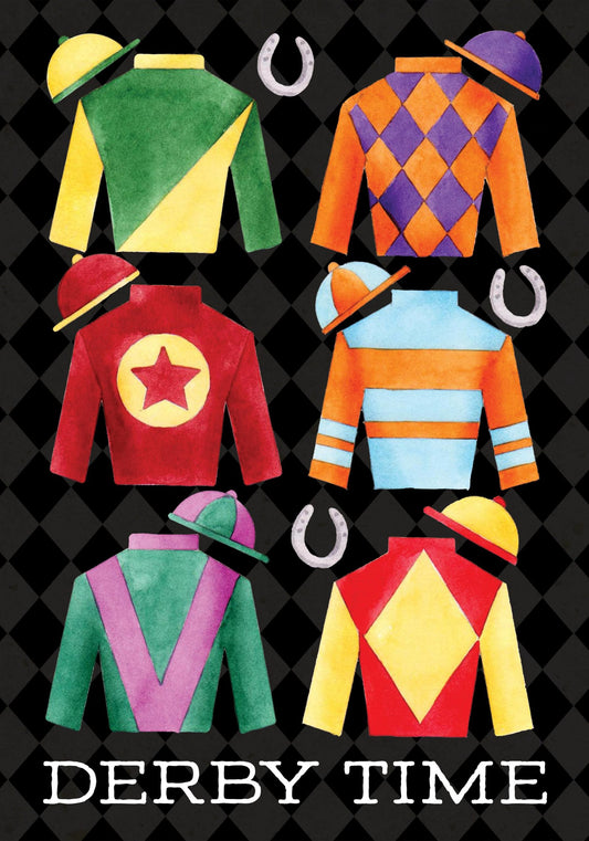 Derby Silks Printed House Flag; Polyester