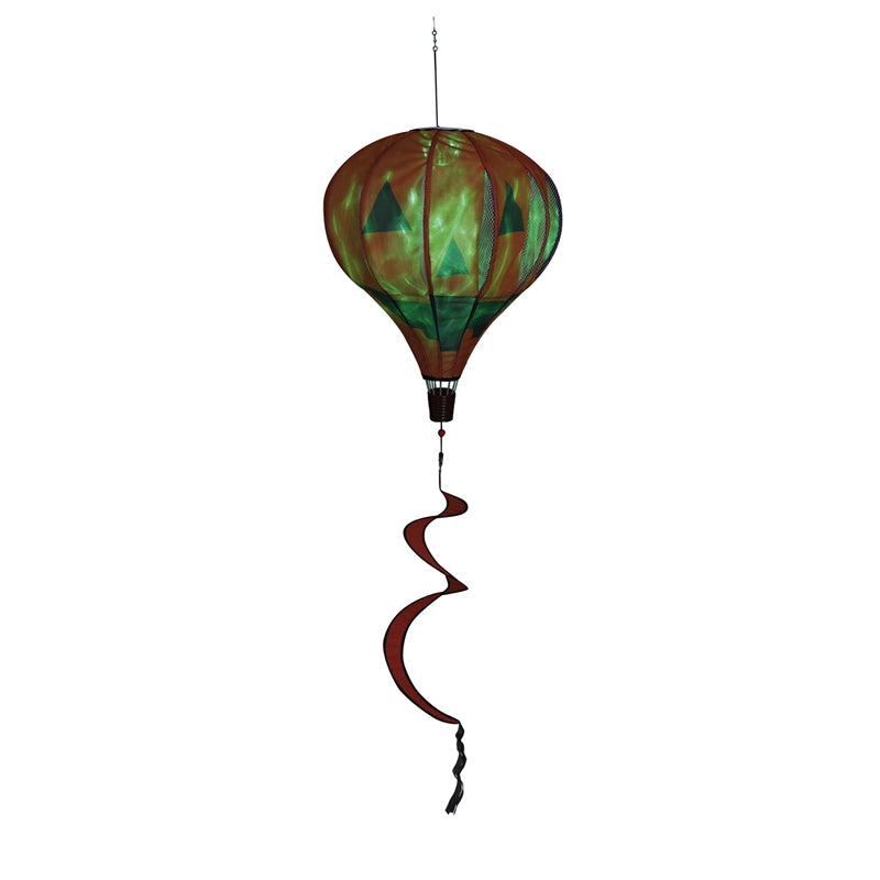 Jack O' Lantern Solar Hot Air Balloon Spinner