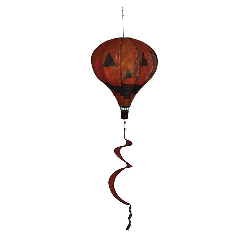 Jack O' Lantern Solar Hot Air Balloon Spinner