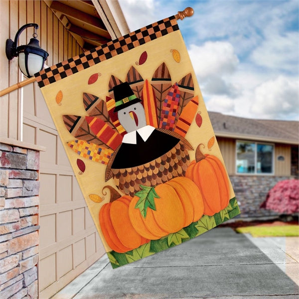 Pilgrim Turkey House Flag