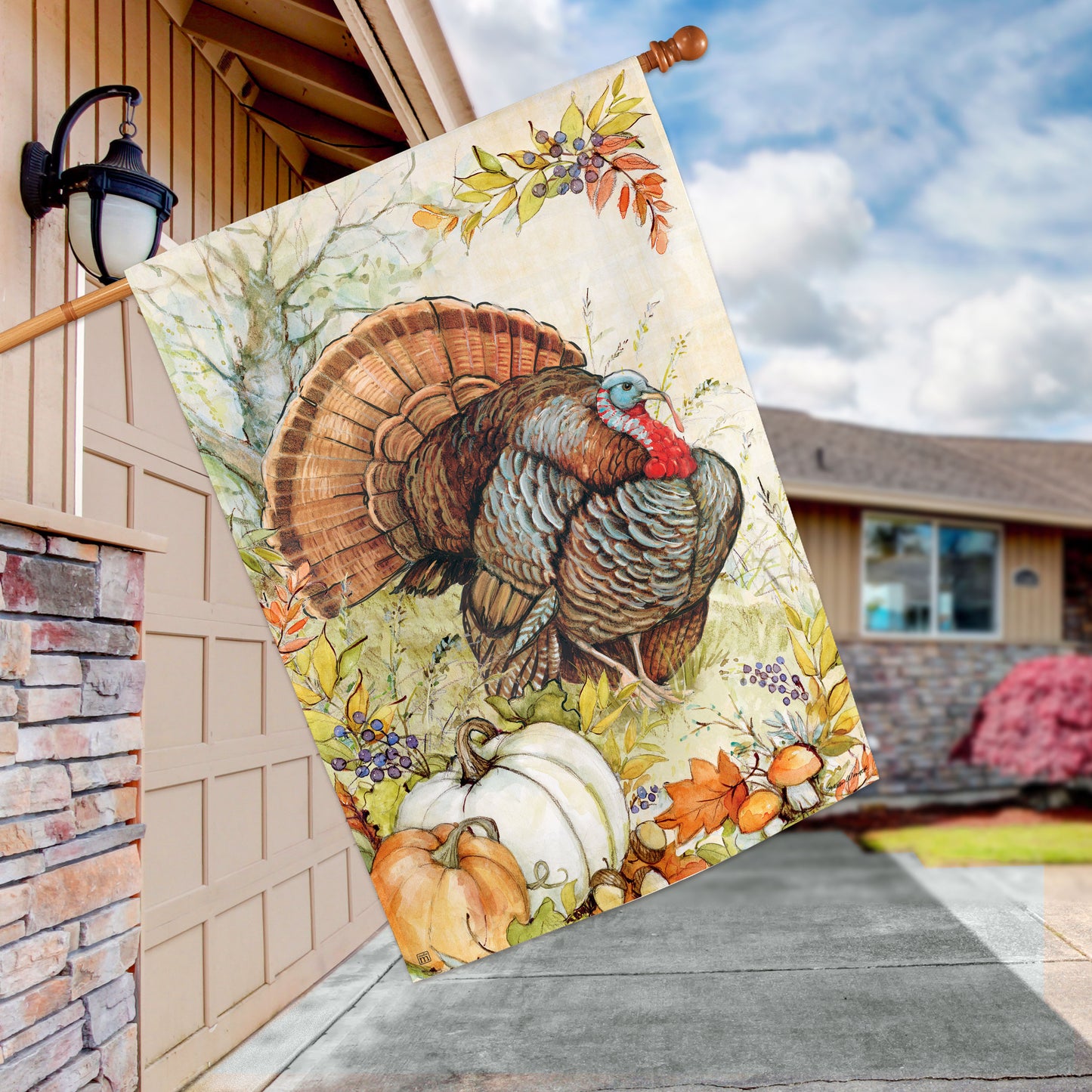 Wild Turkey House Flag