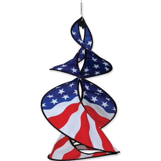Patriotic Twin Spinner; Polyester 16"x26"L
