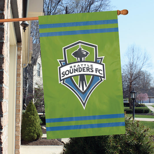 Seattle Sounders Double Sided House Flag