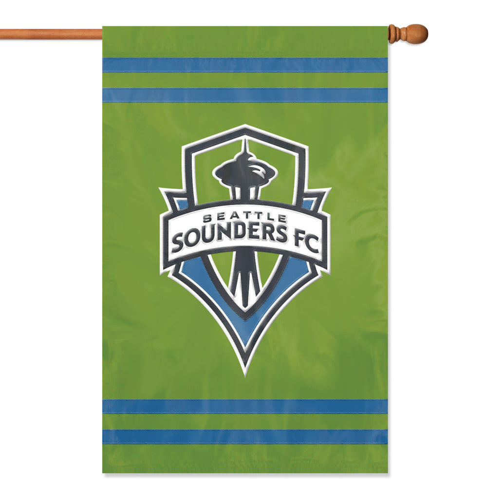 Seattle Sounders Double Sided House Flag