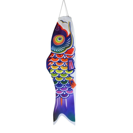 Spectrum Koi Fish Windsock; Polyester