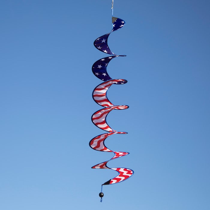 Patriotic Spiral Twister Windsock - 48"