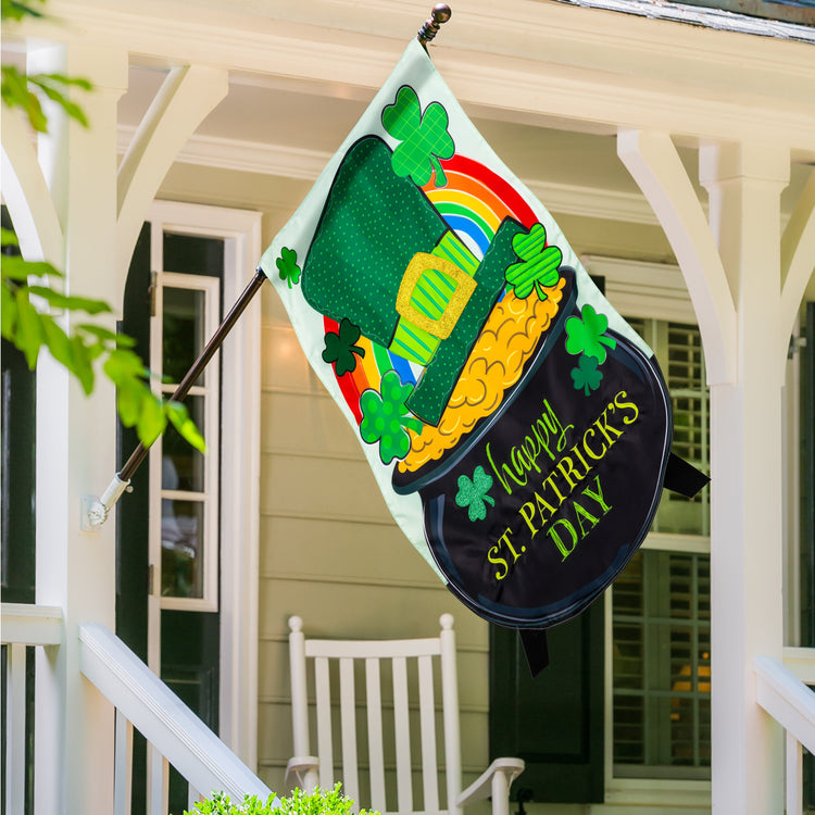 St. Patrick's Day House Flags