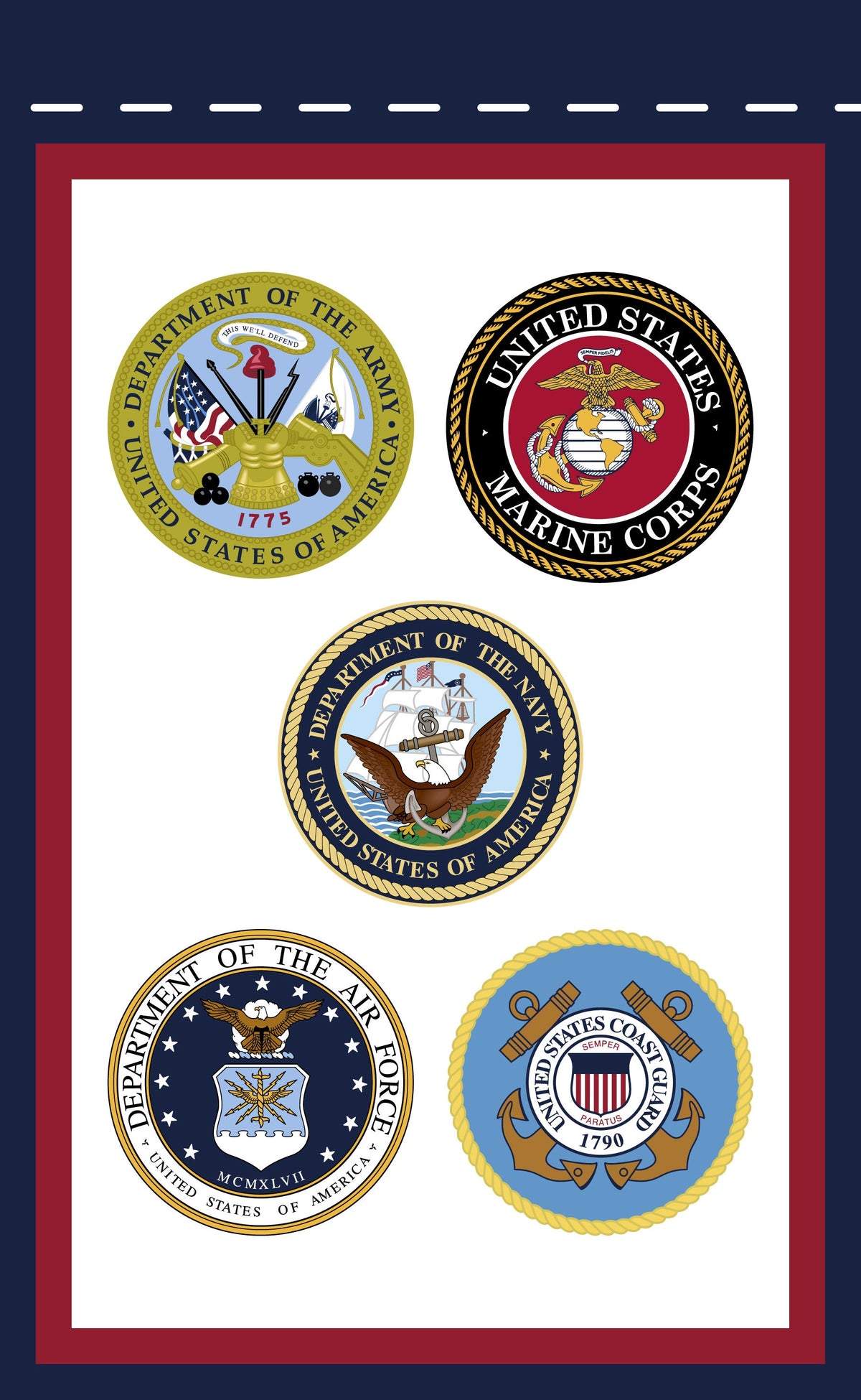 Military & Veteran Garden Flags