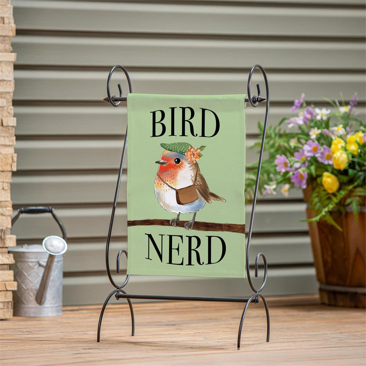Birds & Birdhouses Garden Flags