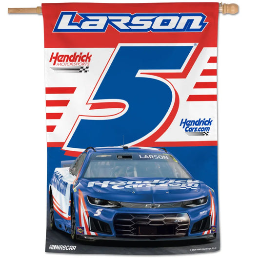 28"x40" Kyle Larson House Flag; Polyester