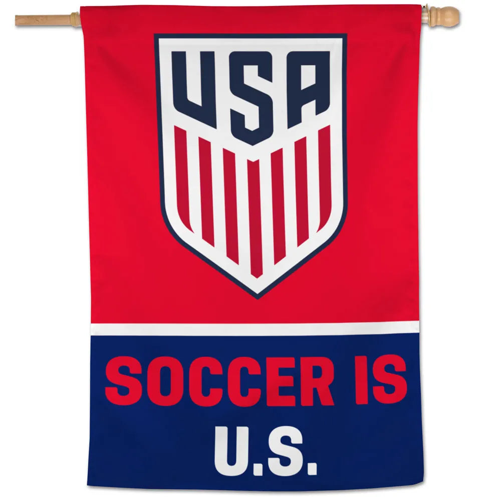 US National Soccer Team House Flag