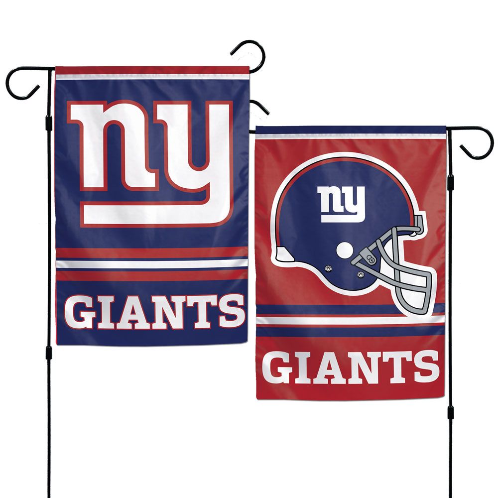 12.5"x18" New York Giants 2-Sided Garden Flag; Polyester