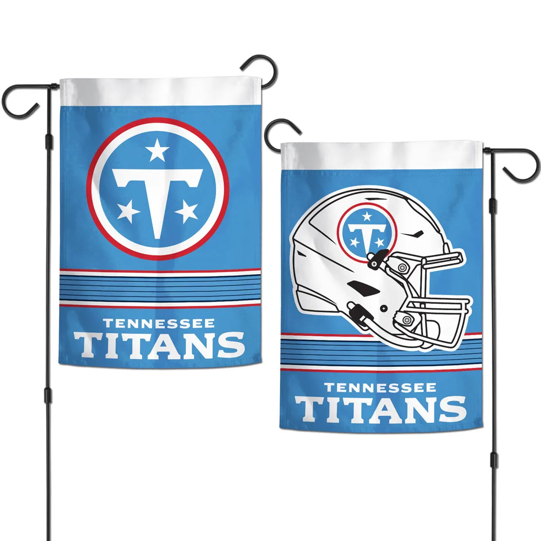 12.5"x18" Tennessee Titans 2-Sided Garden Flag; Polyester
