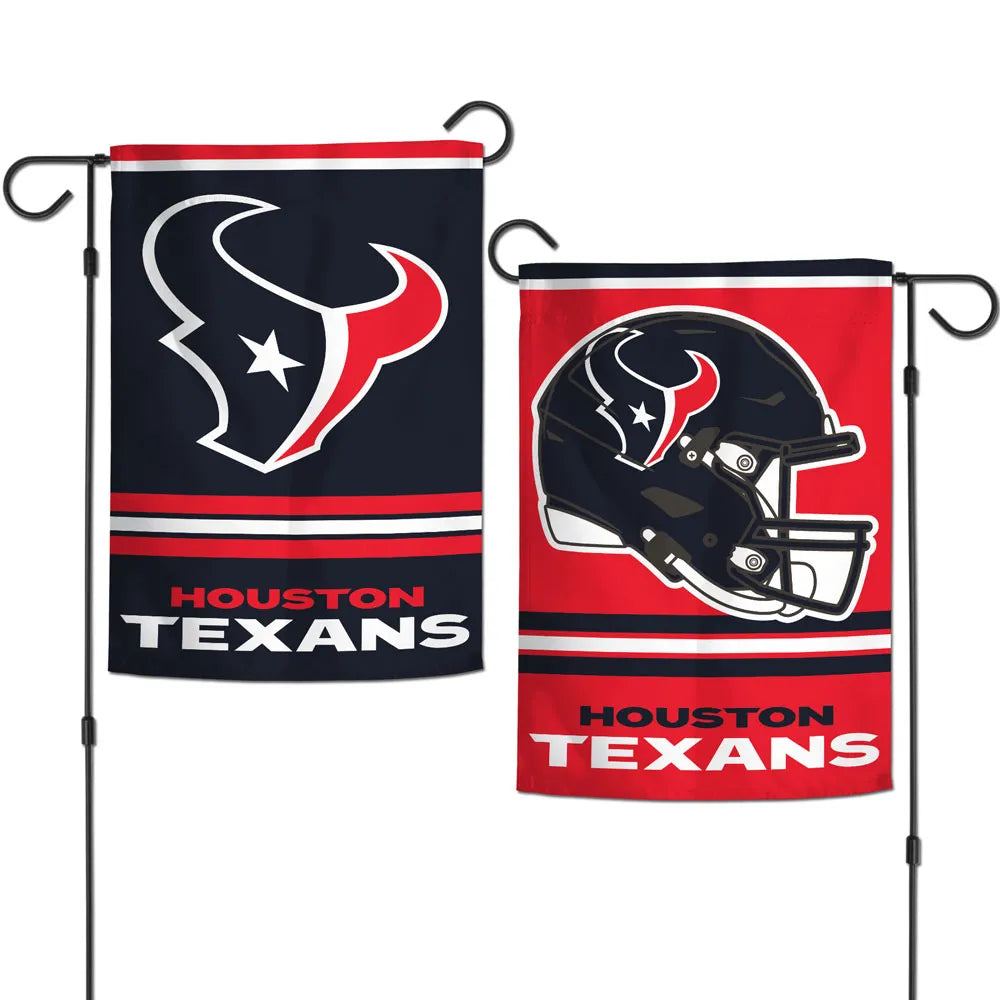 12.5"x18" Houston Texans 2-Sided Garden Flag; Polyester