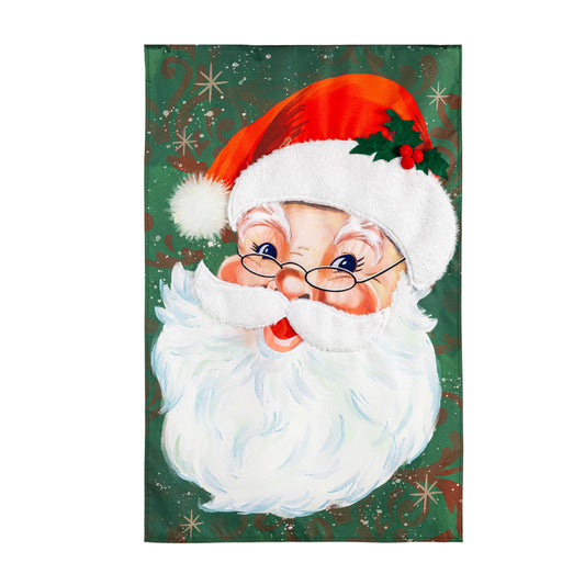 Merry Santa House Flag