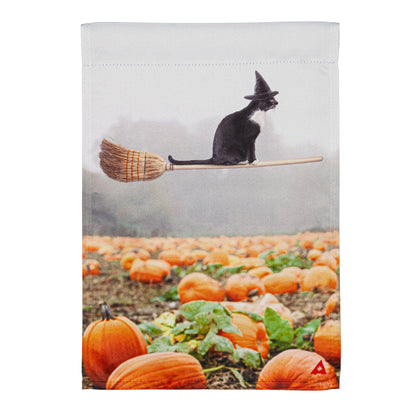 Flying Cat Printed Suede House Flag; Polyester 29"x43"