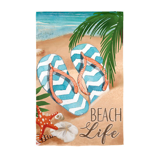 Flip Flop Life House Flag