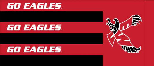 40" Eastern Washington University Eagles Printed Windsock; Polyester