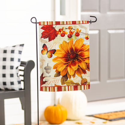 Fall in Love Garden Flag