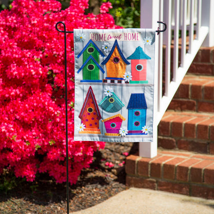 Ornate Birdhouses Garden Flag