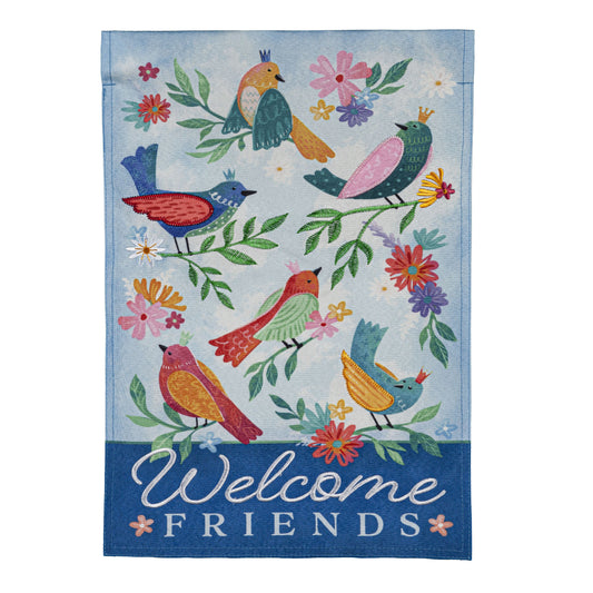 Bird Queens Garden Flag