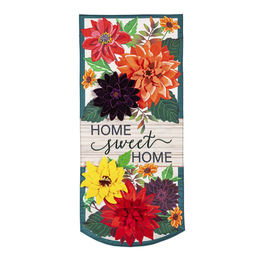 Fall Floral Home Sweet Home Everlasting Impressions Garden Flag