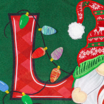 Christmas Love Garden Flag; Linen Textured Polyester 12.5"x18"