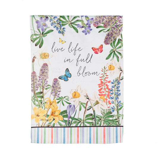 Wildflowers and Butterflies Garden Flag