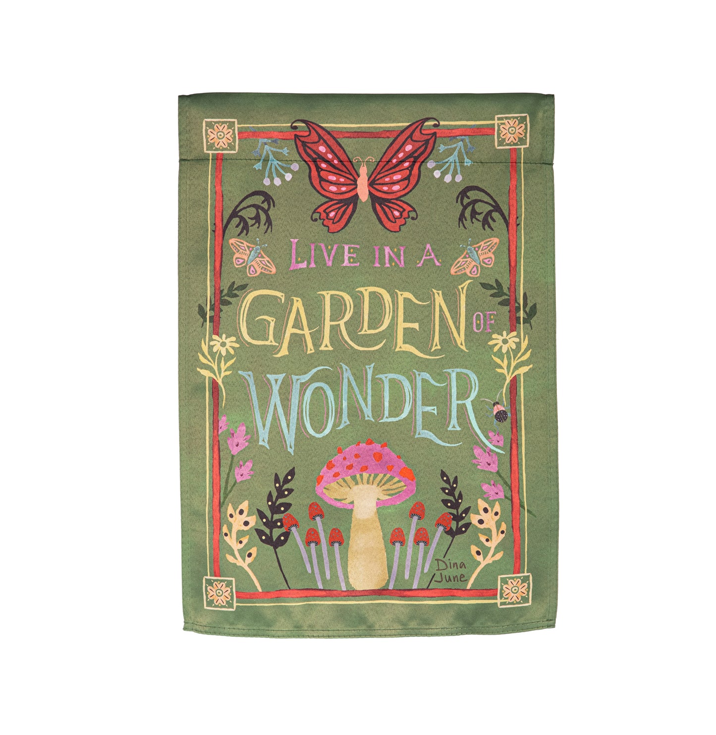 Garden of Wonder Garden Flag