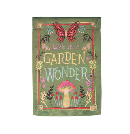 Garden of Wonder Garden Flag