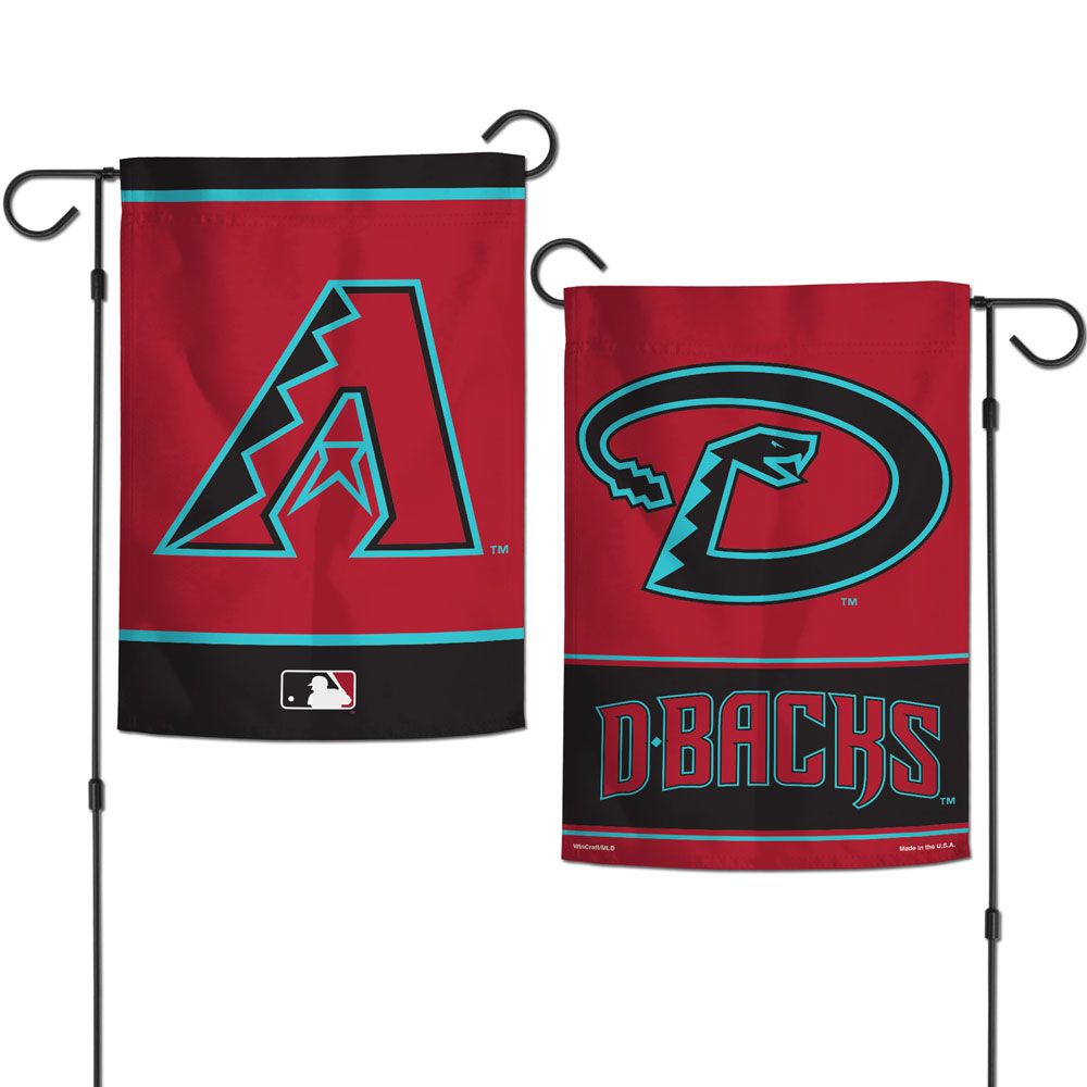 12.5"x18" Arizona Diamondbacks 2-Sided Garden Flag; Polyester