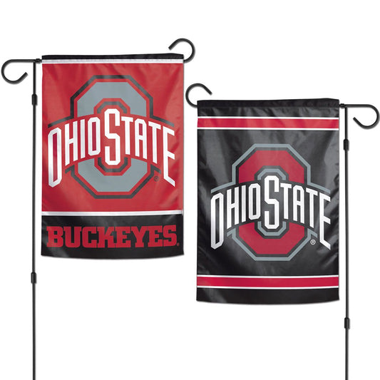 Ohio State University Buckeyes 2-Sided Garden Flag