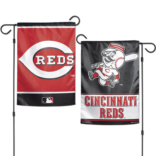 Cincinatti Reds 2-Sided Garden Flag